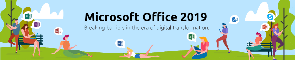Microsoft Office 2019 Banner